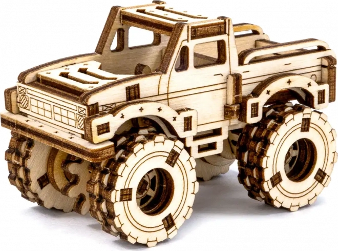 Puzzle 3D Monster Truck Superfast di WOODEN CITY