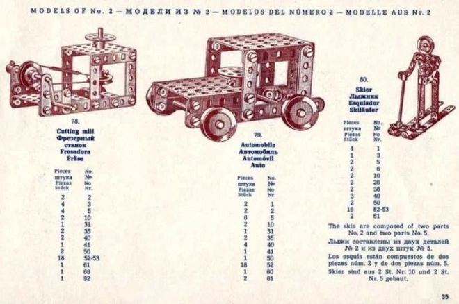 Costruzioni classiche MERKUR