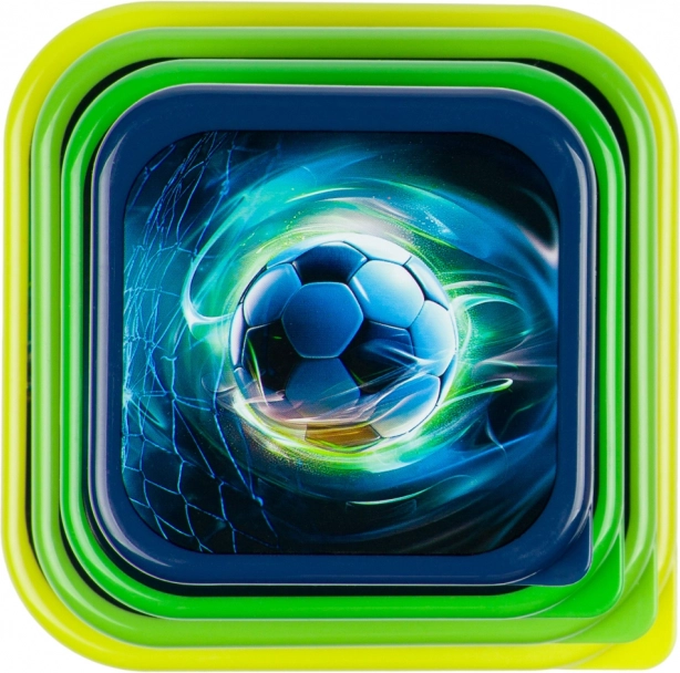 Box per la merenda 4 in 1 Calcio