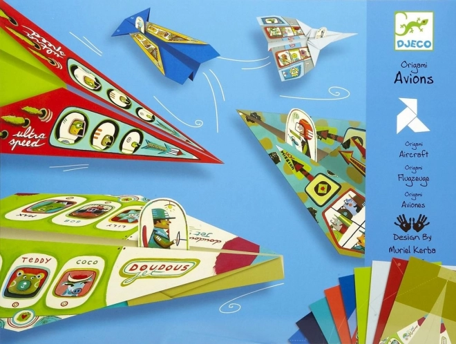 DJECO Origami Aeroplani per bambini