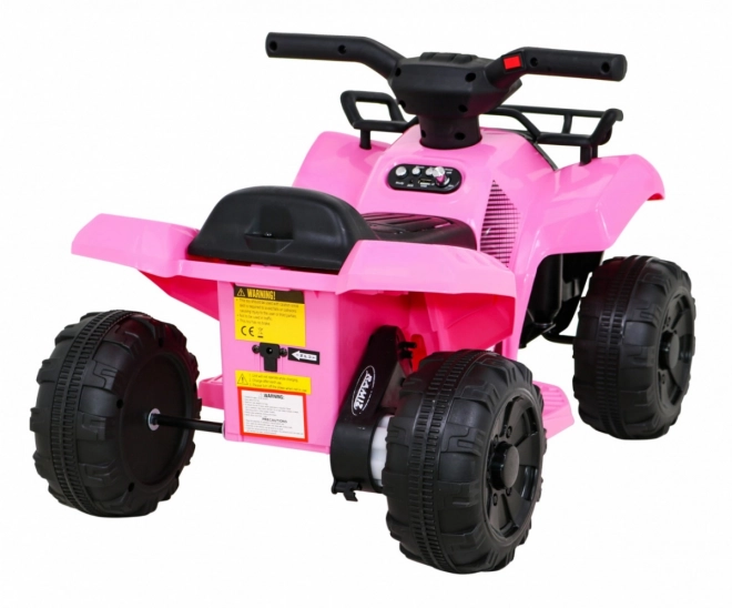 Quad elettrico Storm rosa per bambini