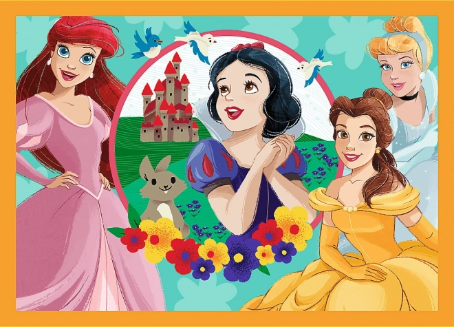 Puzzle 4-in-1 Storie Fiabesche Principesse