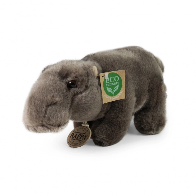 Ippopotamo di peluche ecologico 22 cm