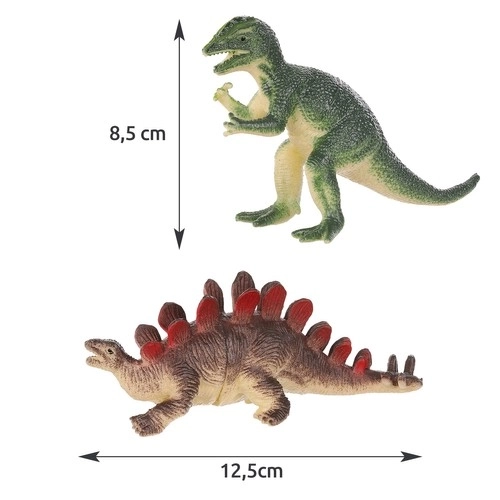 Set di figure di dinosauri