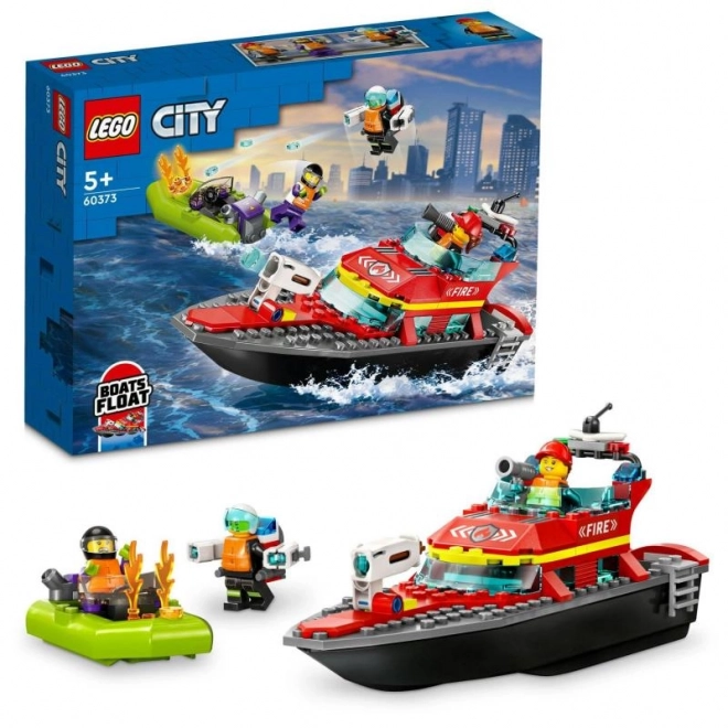 Lego City Barca Antincendio