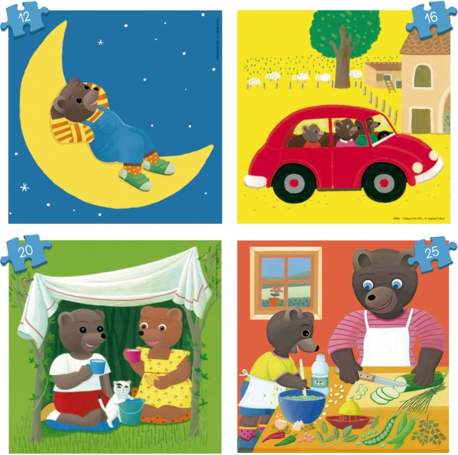 Puzzle Petit Ours Brun per bambini