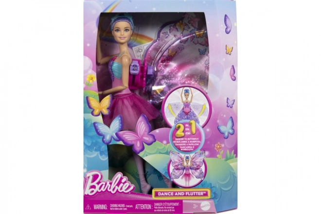 Barbie ballerina con ali di farfalla