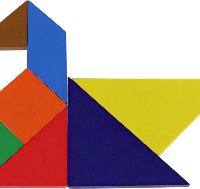 Composizioni creative con 7 pezzi in legno