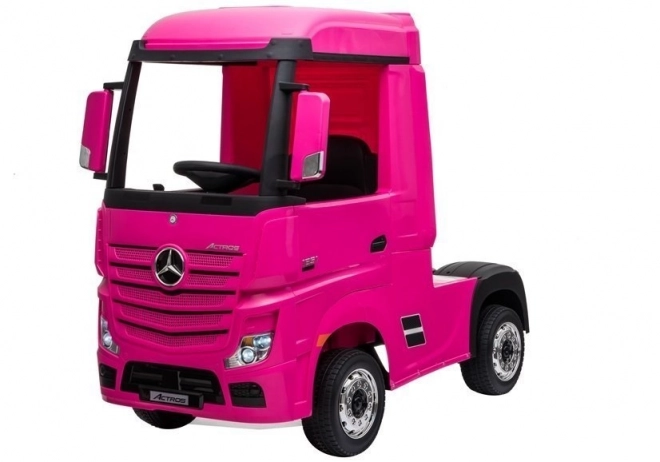 Auto elettrico Mercedes Actros rosa 4x4