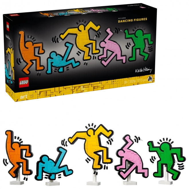 LEGO Art Keith Haring – Figure danzanti