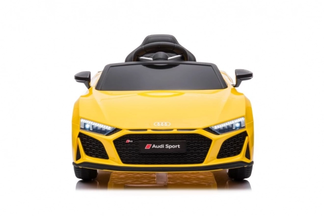 Auto a batteria Audi R8 bianco – Gialla