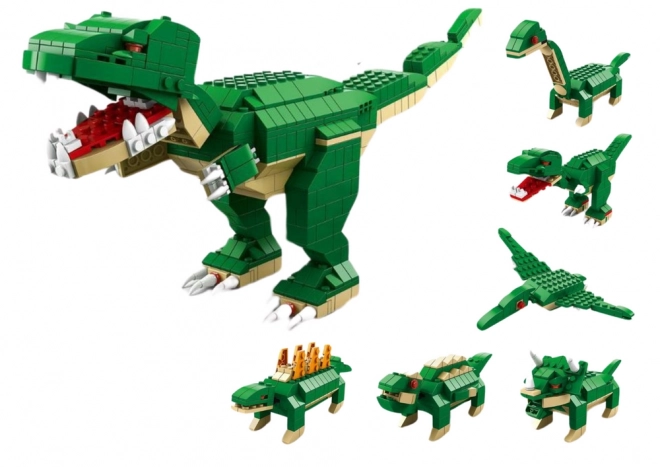 Costruzioni Dinosauri 6 in 1 Set DIY