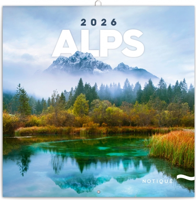 Calendario con appunti Alpi 2026