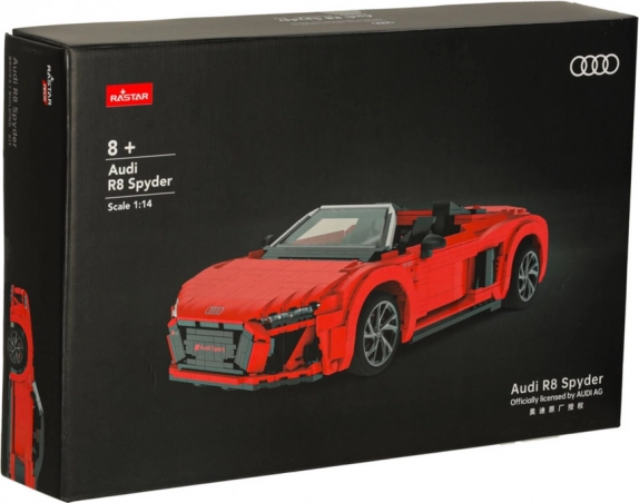 Costruzioni Auto RC 1:14 Audi R8 Spyder 1440 pezzi