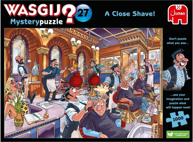 Puzzle misterioso 27 di WASGIJ - La rasatura