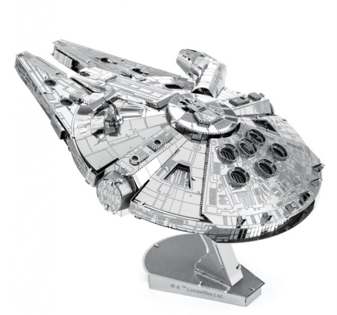 Puzzle 3D Metal Earth Millennium Falcon di Star Wars