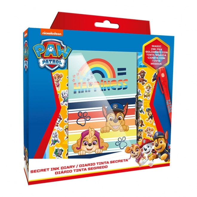 Diario con penna magica Paw Patrol da KiDS Licensing