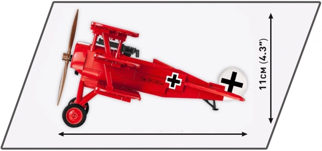 Fokker Dr.1 Barone Rosso - Set di Costruzione