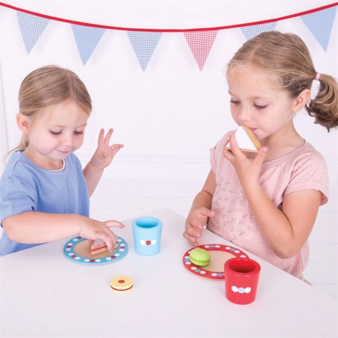 Set da snack a pois Bigjigs Toys