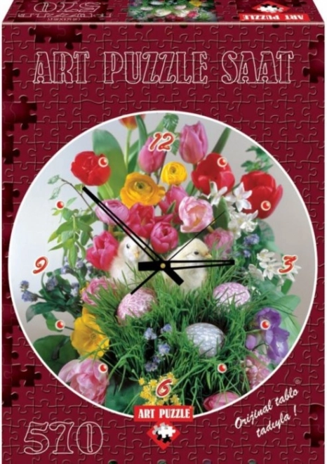 Puzzle con Orologio 'Sai che ti amo' 570 Pezzi