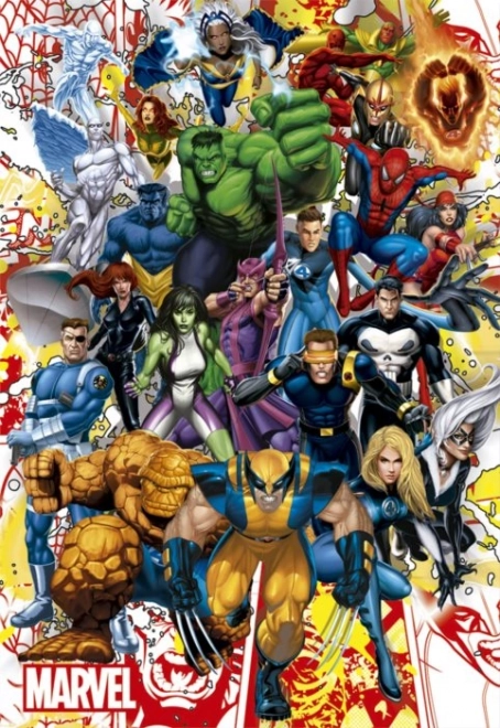 Puzzle Educa Supereroi Marvel 500 Pezzi