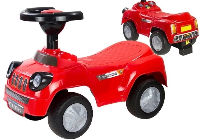 Auto cavalcabile per bambini rosso