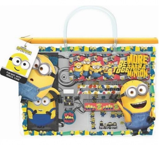 Astuccio con cancelleria dei Minions