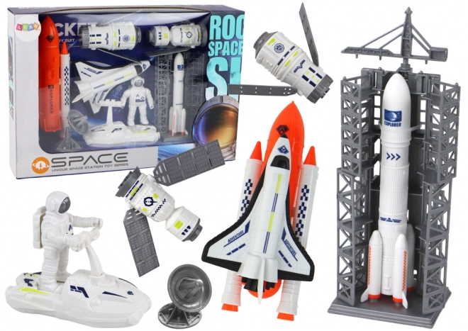 Set Gioco Spaziale Missione Razzo