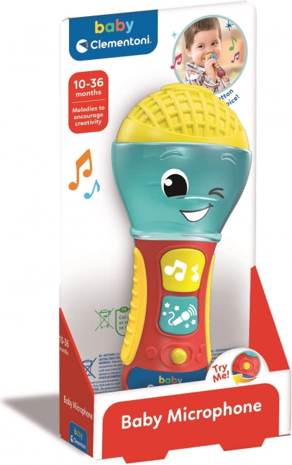 Microfono musicale per bambini Clementoni