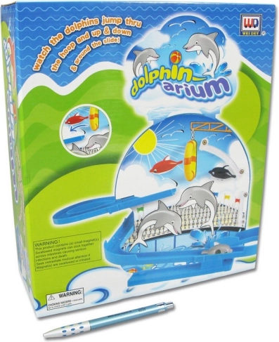 Gioco con delfini a batteria