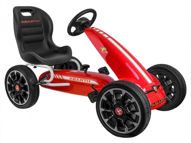 Gokart a pedali Abarth con grandi ruote morbide