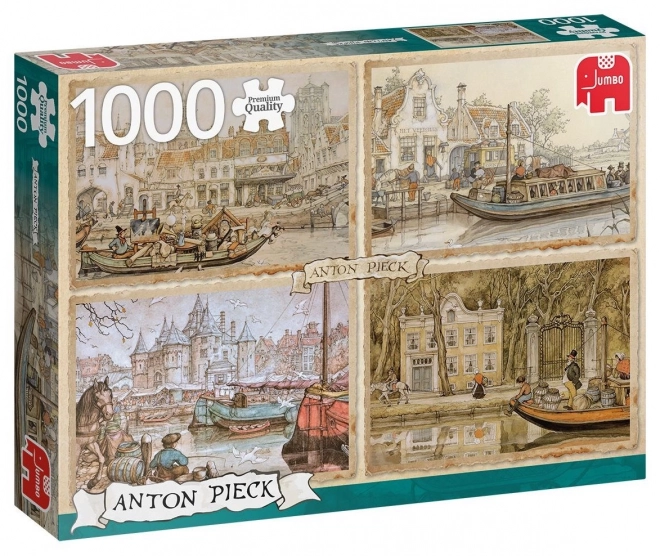 Puzzle Canali Acquatici 1000 Pezzi