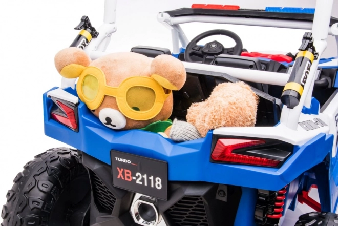 Veicolo della polizia per bambini a batteria 4x4 Buggy XB-2118
