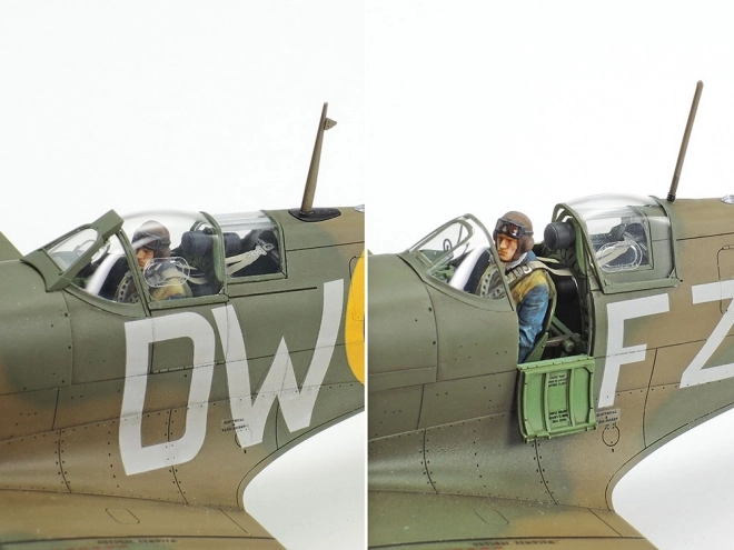 Modello in plastica aereo Supermarine Spitfire Mk.I