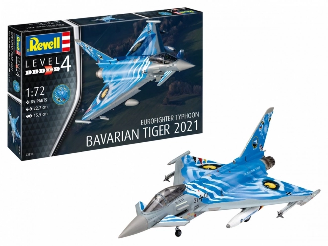 Modello plastico Eurofighter Typhoon Baviera 1/72