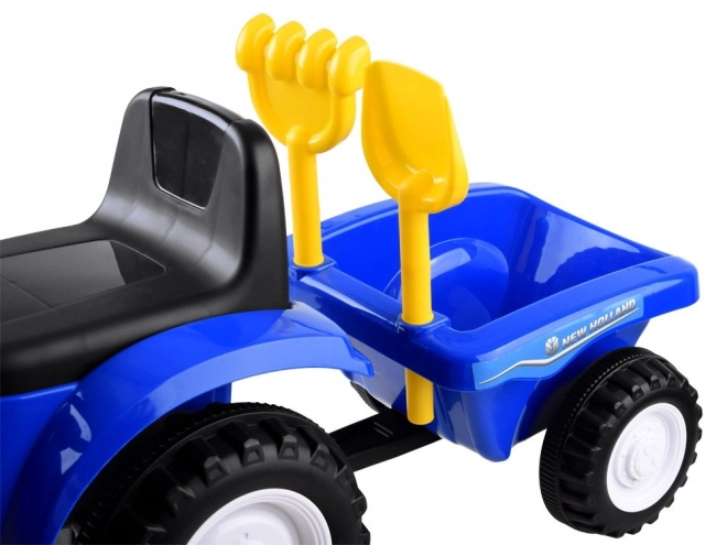 Trattore New Holland con rimorchio per bambini