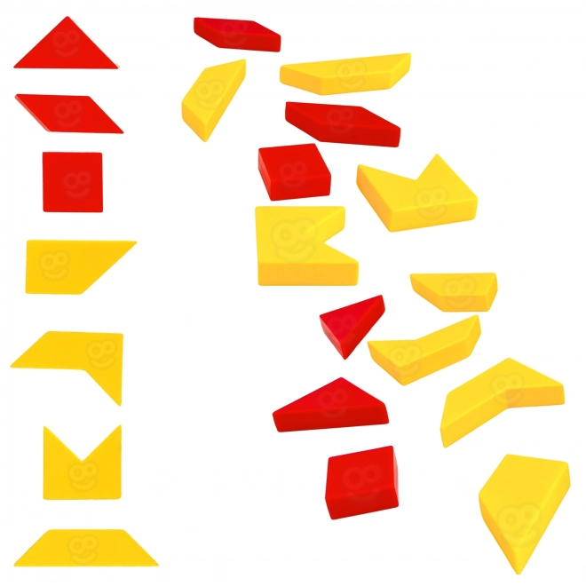 Woopie tangram gioco logico da tasca per allenamento mentale