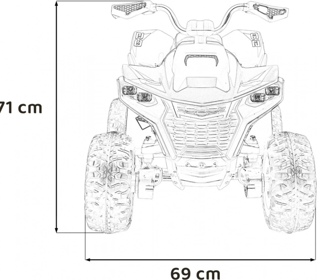 Quad Fast Wheel – Blu