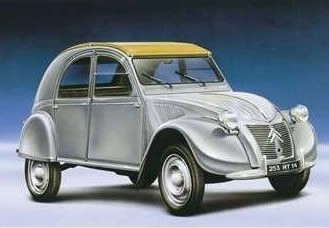 Modello Heller Citroen 2CV