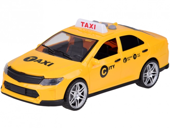 Auto taxi con suoni e luci