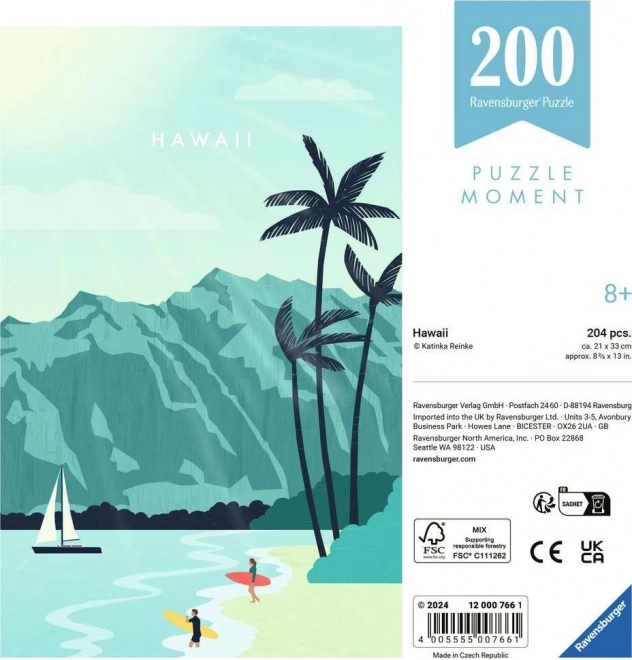 Puzzle Moment: Hawaii 200 Pezzi