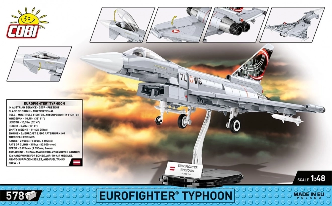 Cobi Eurofighter Typhoon Austria