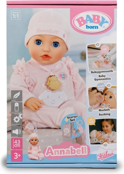 Bambola Baby Born Annabell 43 cm con funzioni elettroniche