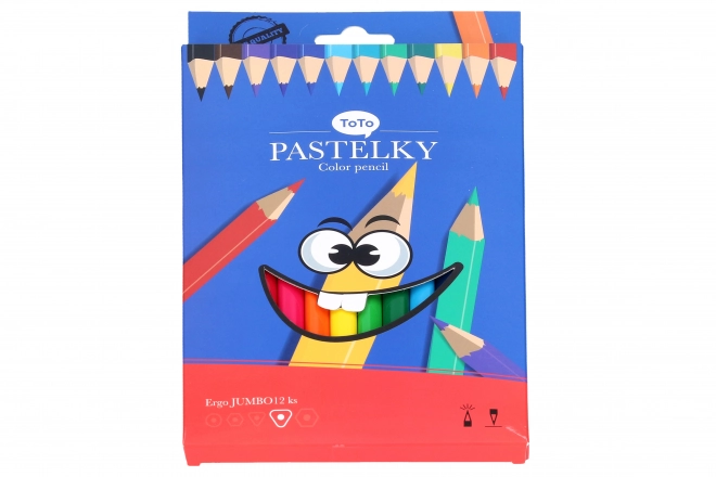 Pastelli Jumbo Ergo 12 pezzi