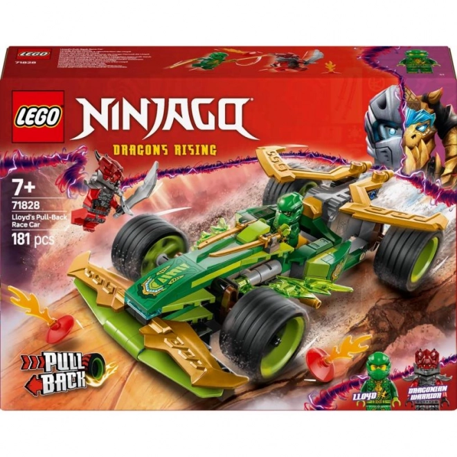 Lego Ninjago Auto da Corsa di Lloyd con Motore a Retrocarica