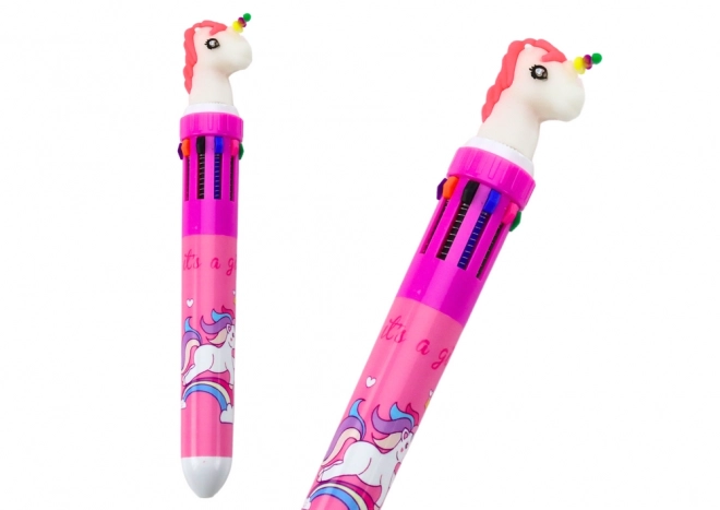 Penna Multicolore Unicorno Automatica