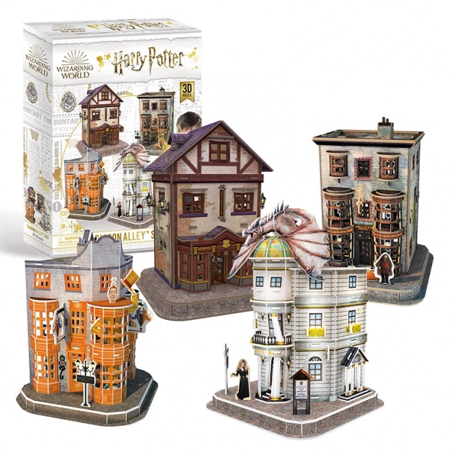 Rompicapo 3D Harry Potter Diagon Alley 4 in 1