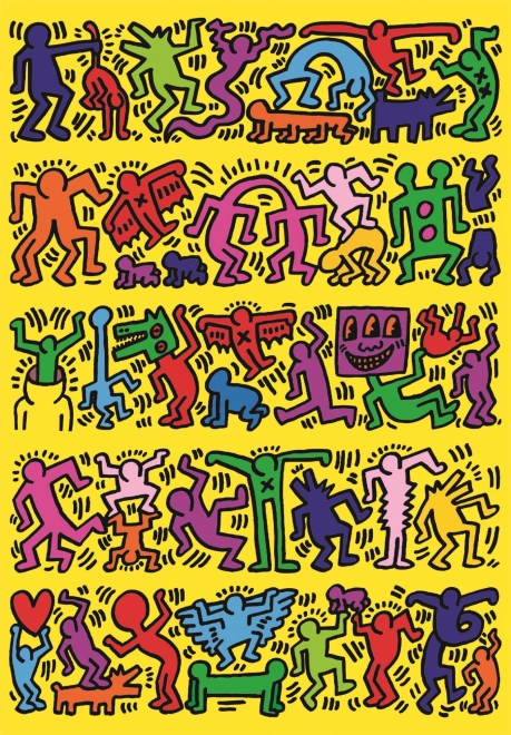 Clementoni Puzzle Serie Nuova Arte: Keith Haring 1000 pezzi