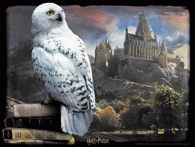 Puzzle 3D Harry Potter: Hedwige 300 pezzi