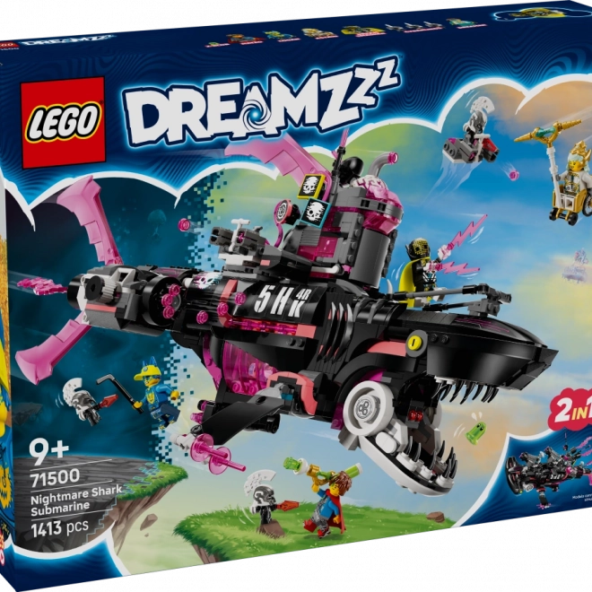 Squalo-sottomarino LEGO DREAMZzz degli incubi